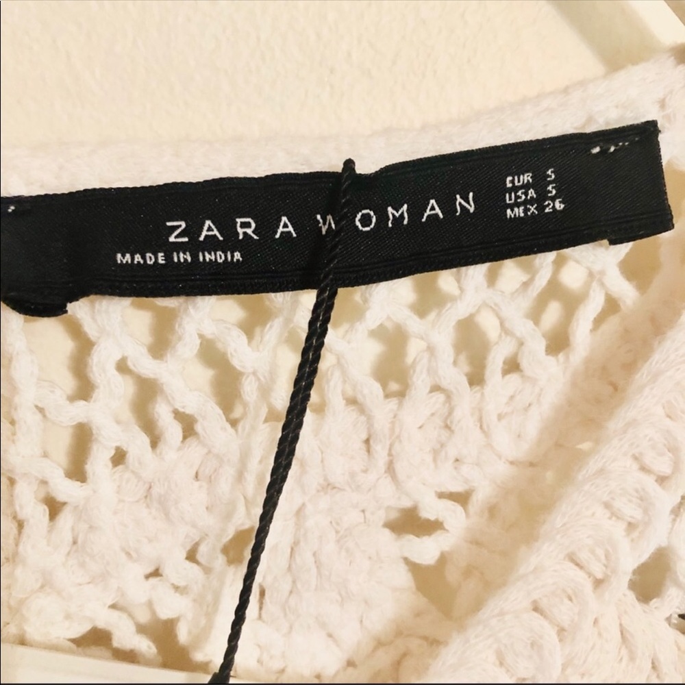 ZARA FLARE DRESS IN IVORY - Picture 7 of 8